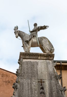 Cansignorio, beş Gotik Scaliger mezarlar, ya da Arche Scaligeri, Verona, İtalya Türbesi