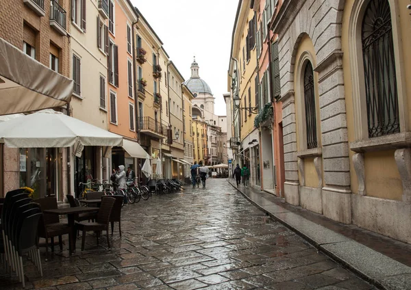 マントヴァの歴史的な市内中心部。イタリア — ストック写真