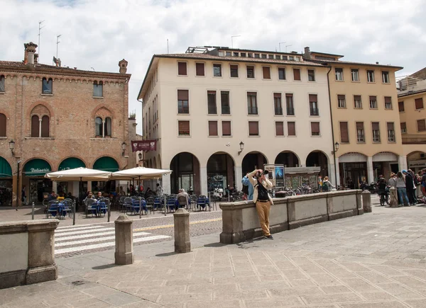 Piazza duomo in padua, veneto. Italien — Stockfoto