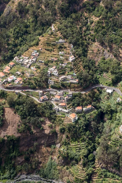 Valle de las Monjas, Curral das Freiras en la Isla de Madeira, Portugal. —  Fotos de Stock