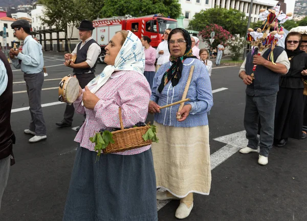 Madeira Wine Festival in Funchal. — Stock Photo, Image