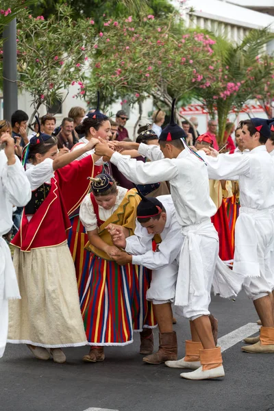 Festival del vino de Madeira en Funchal . — Foto de Stock