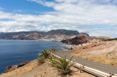 Ponta de Sao Lourenco, Madeira doğu kesiminde, güzel manzara.