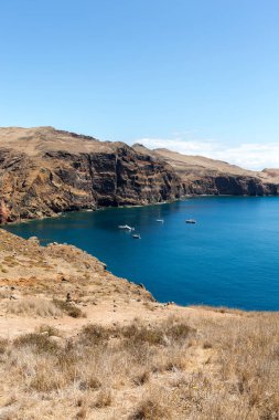 Ponta de Sao Lourenco, Madeira doğu kesiminde, güzel manzara.