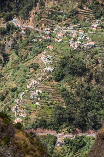 Valle delle Suore, Curral das Freiras sull'isola di Madeira . — Foto Stock