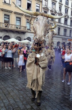 30 cadde - sokak tiyatroları Krakov, Polonya için Uluslararası Festivali.  