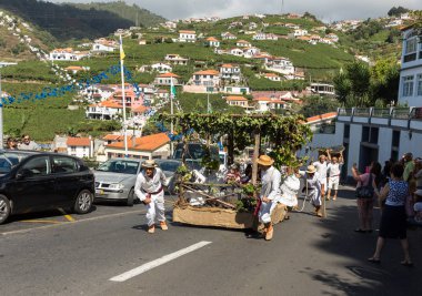 Madeira Şarap Festivali, Estreito de Camara de Lobos, Madeira, Portekiz. 