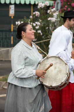  Funchal 'da Madeira Şarap Festivali. Madeira, Portekiz.