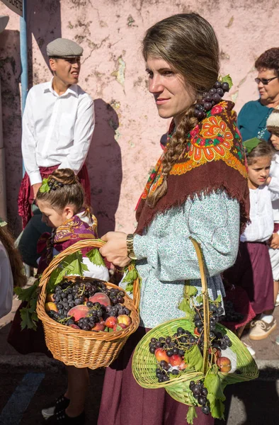 Madeira Wijnfestival in Estreito de Camara de Lobos, Madeira, Portugal. — Stockfoto