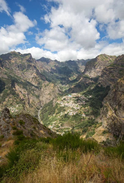 Valle de las Monjas, Curral das Freiras en la Isla de Madeira, Portugal —  Fotos de Stock