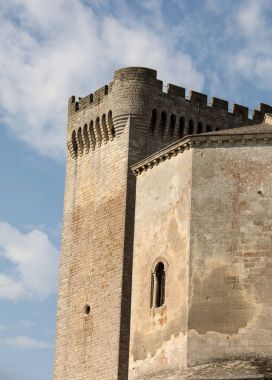  Arles, Fransa yakınlarındaki Montmajour 'da Aziz Peter Manastırı.