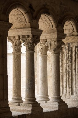  Arles, Fransa yakınlarındaki Montmajour 'da Aziz Peter Manastırı.