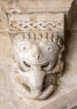  Arles, Fransa yakınlarındaki Montmajour 'da Aziz Peter Manastırı.