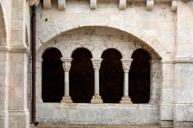  Arles, Fransa yakınlarındaki Montmajour 'da Aziz Peter Manastırı.