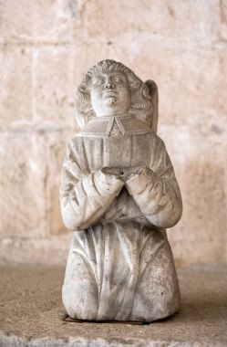  Arles, Fransa yakınlarındaki Montmajour 'da Aziz Peter Manastırı.