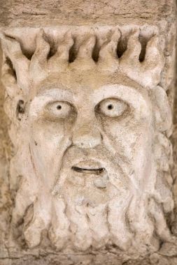  Arles, Fransa yakınlarındaki Montmajour 'da Aziz Peter Manastırı.