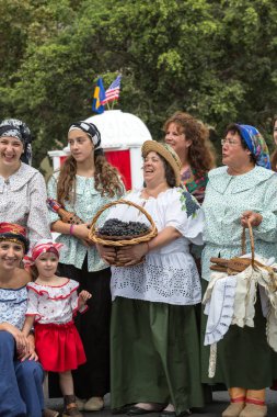 Funchal 'da Madeira Şarap Festivali. Madeira, Portekiz.