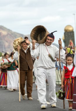 Funchal 'da Madeira Şarap Festivali. Madeira, Portekiz.
