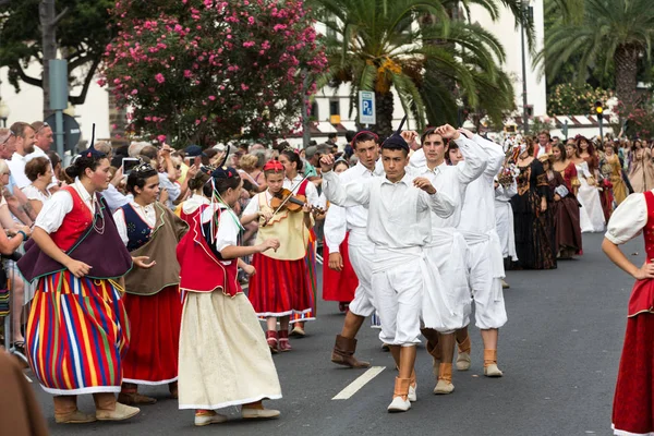 Γιορτή κρασιού Μαδέρα στο Funchal. Μαδέρα, Πορτογαλία. — Φωτογραφία Αρχείου