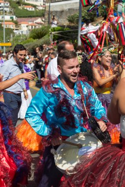  Madeira Şarap Festivali, Estreito de Camara de Lobos, Madeira, Portekiz. 