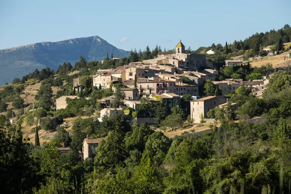 Vesnice Aurel v Vaucluse, Provence, Francie — Stock fotografie