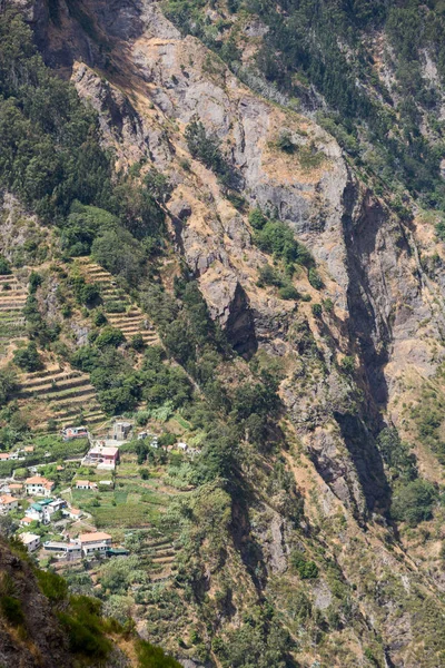 Nunnornas dal, Curral das Freiras på Madeira, Portugal — Stockfoto