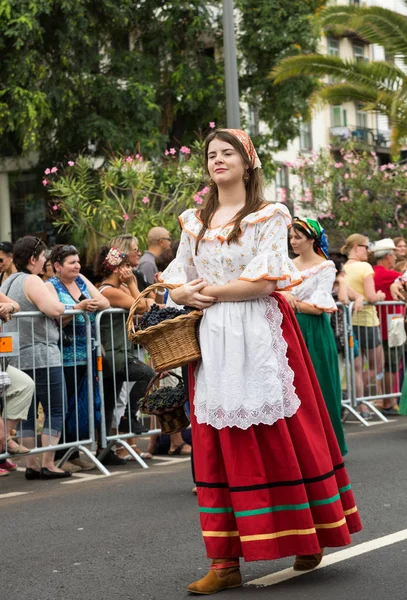 Festival del Vino de Madeira en Funchal. Madeira, Portugal . —  Fotos de Stock