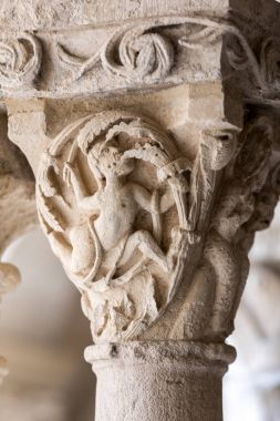 Fransa, Arles yakınlarındaki Montmajour Manastırı.