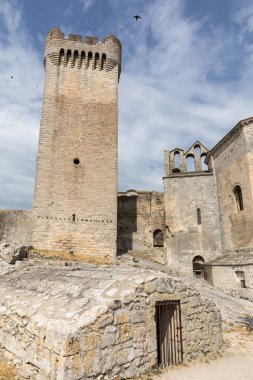 Fransa, Arles yakınlarındaki Montmajour Manastırı.