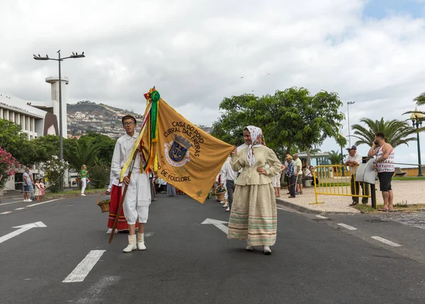 Festiwal Wina Madery w Funchal. Madera, Portugalia. — Zdjęcie stockowe