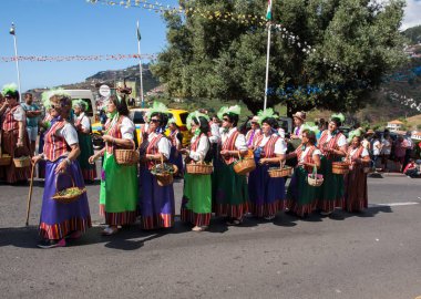  Madeira Şarap Festivali, Estreito de Camara de Lobos, Madeira, Portekiz.