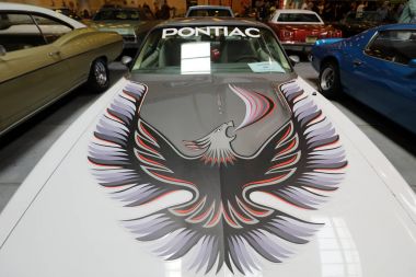  Moto Show Krakow 3rd edition, görüntülenen Pontiac Trans Am. Polonya. Katılımcı otomotiv sektörünün en ilginç yönleri mevcut