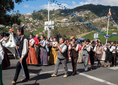  Madeira Şarap Festivali, Estreito de Camara de Lobos, Madeira, Portekiz. 
