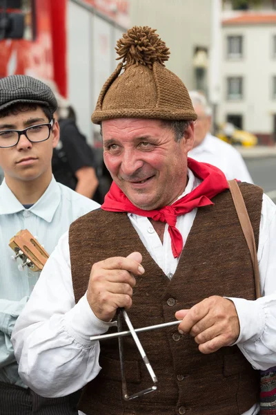  Funchal 'da Madeira Şarap Festivali. Madeira, Portekiz.