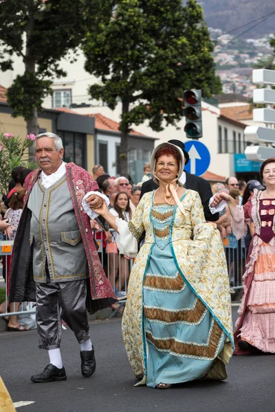 Festiwal Wina Madery w Funchal. Madera, Portugalia. — Zdjęcie stockowe