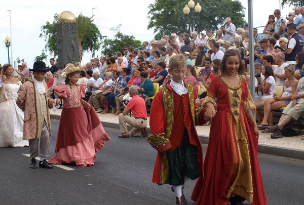 Festiwal Wina Madery w Funchal. Madera, Portugalia. — Zdjęcie stockowe