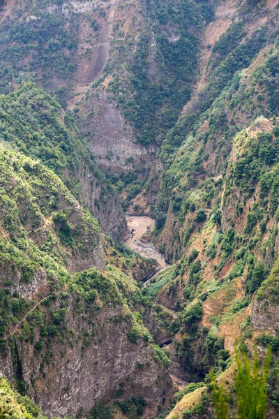 Valle de las Monjas, Curral das Freiras en la Isla de Madeira, Portugal — Foto de Stock