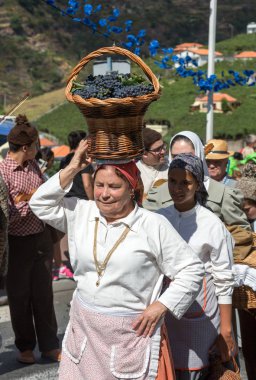 Madeira Şarap Festivali, Estreito de Camara de Lobos, Madeira, Portekiz. 