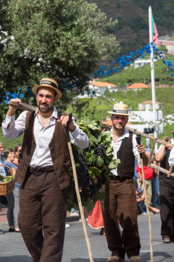 Madeira Şarap Festivali, Estreito de Camara de Lobos, Madeira, Portekiz. 