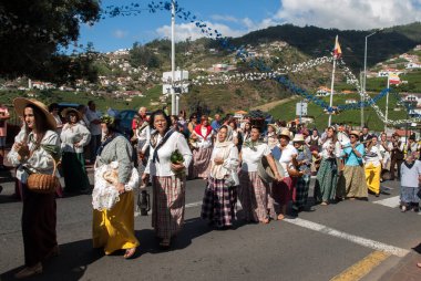 Madeira Şarap Festivali, Estreito de Camara de Lobos, Madeira, Portekiz. 