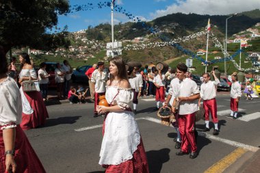 Madeira Şarap Festivali, Estreito de Camara de Lobos, Madeira, Portekiz. 
