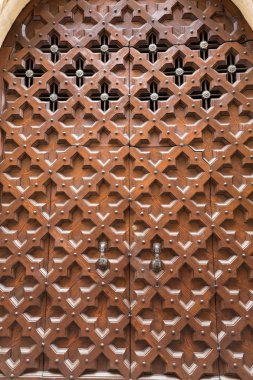 Verona, Veneto, İtalya, Avrupa'nın bir ev girişi 