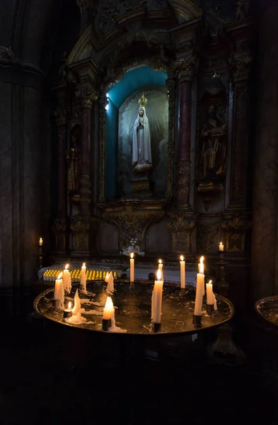 Интерьер церкви Сан-Педро в Фуншале на Мадейре. Португалия — стоковое фото
