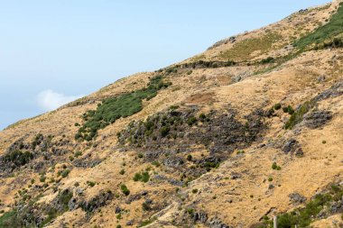 Belgili tanımlık geçmek Boca da Encumeada Madeira görüntüleyin. Portekiz