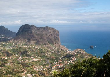 Rock ve Porto da Cruz Kuzey Sahil Madeira, Portekiz Kartallar 