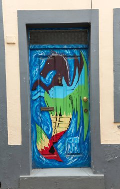  Bölge Velha - en iyi restoranlar ve kafeler Funchal ünlü en eski bölgesi. Madeira, Portekiz