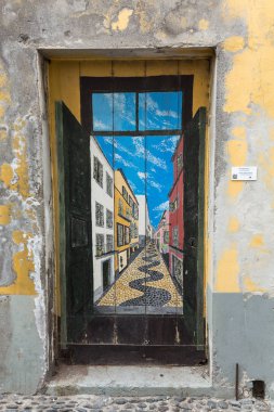  Bölge Velha - en iyi restoranlar ve kafeler Funchal ünlü en eski bölgesi. Madeira, Portekiz