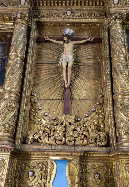 La Catedral de Nuestra Señora de la Asunción interior en Funchal, isla de Madeira, Portugal — Foto de Stock