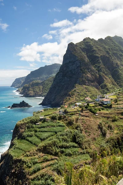 Mirador sobre la costa norte de Madeira, Portugal —  Fotos de Stock