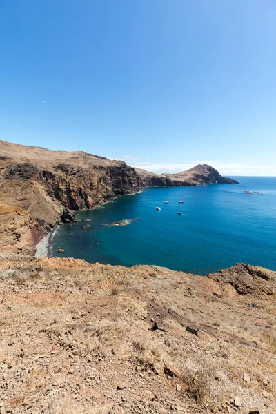 Prachtig landschap aan de Ponta de Sao Lourenco, het oostelijke deel van Madeira, Portugal — Stockfoto